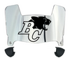 BC Lions Mini Football Helmet Visor Shield w/ Clips - PICK VISOR & LOGO COLOR