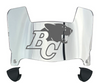 BC Lions Mini Football Helmet Visor Shield w/ Clips - PICK VISOR & LOGO COLOR