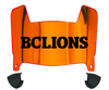 BC Lions Mini Football Helmet Visor Shield w/ Clips - PICK VISOR & LOGO COLOR