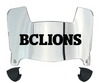 BC Lions Mini Football Helmet Visor Shield w/ Clips - PICK VISOR & LOGO COLOR