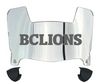 BC Lions Mini Football Helmet Visor Shield w/ Clips - PICK VISOR & LOGO COLOR