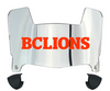 BC Lions Mini Football Helmet Visor Shield w/ Clips - PICK VISOR & LOGO COLOR