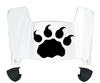 BC Lions Mini Football Helmet Visor Shield w/ Clips - PICK VISOR & LOGO COLOR