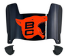 BC Lions Mini Football Helmet Visor Shield w/ Clips - PICK VISOR & LOGO COLOR