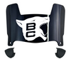 BC Lions Mini Football Helmet Visor Shield w/ Clips - PICK VISOR & LOGO COLOR