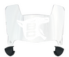 BC Lions Mini Football Helmet Visor Shield w/ Clips - PICK VISOR & LOGO COLOR