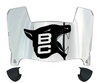 BC Lions Mini Football Helmet Visor Shield w/ Clips - PICK VISOR & LOGO COLOR