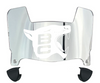 BC Lions Mini Football Helmet Visor Shield w/ Clips - PICK VISOR & LOGO COLOR