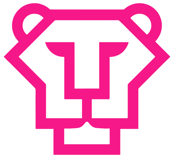 BYU Brigham Young Cougars Hot Pink Retro Throwback Logo Premium DieCut Vinyl Decal PICK SIZE