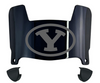 BYU Brigham Young Cougars Mini Football Helmet Visor Shield w/ Clips - PICK VISOR & LOGO COLOR