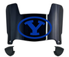 BYU Brigham Young Cougars Mini Football Helmet Visor Shield w/ Clips - PICK VISOR & LOGO COLOR
