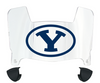 BYU Brigham Young Cougars Mini Football Helmet Visor Shield w/ Clips - PICK VISOR & LOGO COLOR