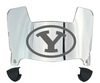 BYU Brigham Young Cougars Mini Football Helmet Visor Shield w/ Clips - PICK VISOR & LOGO COLOR