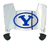 BYU Brigham Young Cougars Mini Football Helmet Visor Shield w/ Clips - PICK VISOR & LOGO COLOR