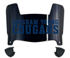 BYU Brigham Young Cougars Mini Football Helmet Visor Shield w/ Clips - PICK VISOR & LOGO COLOR