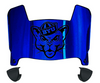 BYU Brigham Young Cougars Mini Football Helmet Visor Shield w/ Clips - PICK VISOR & LOGO COLOR