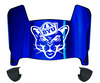 BYU Brigham Young Cougars Mini Football Helmet Visor Shield w/ Clips - PICK VISOR & LOGO COLOR
