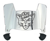 BYU Brigham Young Cougars Mini Football Helmet Visor Shield w/ Clips - PICK VISOR & LOGO COLOR