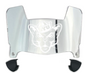 BYU Brigham Young Cougars Mini Football Helmet Visor Shield w/ Clips - PICK VISOR & LOGO COLOR