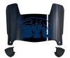 BYU Brigham Young Cougars Mini Football Helmet Visor Shield w/ Clips - PICK VISOR & LOGO COLOR