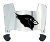 Ball State Cardinals Mini Football Helmet Visor Shield w/ Clips - PICK VISOR & LOGO COLOR