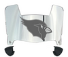 Ball State Cardinals Mini Football Helmet Visor Shield w/ Clips - PICK VISOR & LOGO COLOR
