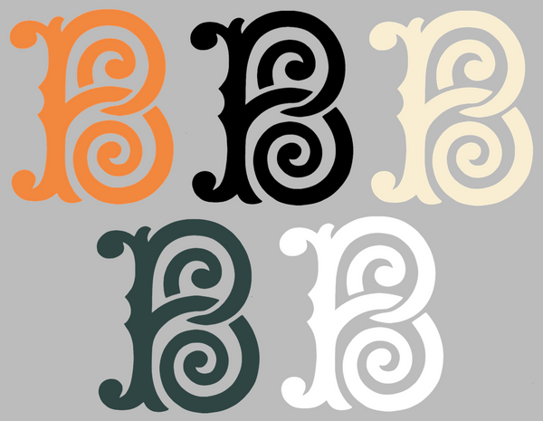 Baltimore Orioles City Connect 2.0 Alternate B Logo Premium DieCut Vinyl Decal PICK COLOR & SIZE
