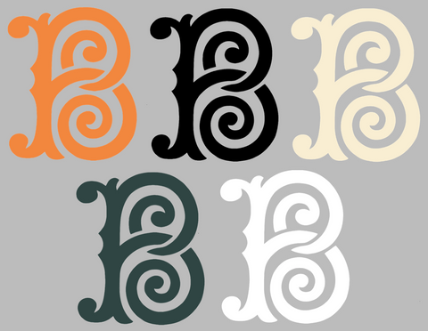 Baltimore Orioles City Connect 2.0 Alternate B Logo Premium DieCut Vinyl Decal PICK COLOR & SIZE