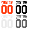Baltimore Orioles Custom Name & Number Premium DieCut Vinyl Decal PICK COLOR & SIZE