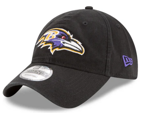 Baltimore Ravens Swarovski Crystal Bling Womens New Era Adjustable Hat