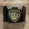 Baltimore Ravens Full Size Football Helmet Visor Shield Black Dark Tint w/ Clips - PICK LOGO COLOR