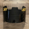 Baltimore Ravens Full Size Football Helmet Visor Shield Black Dark Tint w/ Clips - PICK LOGO COLOR