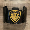 Baltimore Ravens Full Size Football Helmet Visor Shield Black Dark Tint w/ Clips - PICK LOGO COLOR