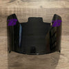 Baltimore Ravens Full Size Football Helmet Visor Shield Black Dark Tint w/ Clips - PICK LOGO COLOR