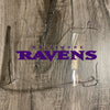 Baltimore Ravens Full Size Football Helmet Visor Shield Clear w/ Clips - PICK LOGO COLOR