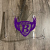 Baltimore Ravens Full Size Football Helmet Visor Shield Clear w/ Clips - PICK LOGO COLOR