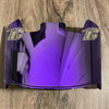 Baltimore Ravens Full Size Football Helmet Visor Shield Purple Iridium Mirror w/ Clips - PICK LOGO COLOR