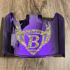 Baltimore Ravens Full Size Football Helmet Visor Shield Purple Iridium Mirror w/ Clips - PICK LOGO COLOR