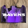 Baltimore Ravens Full Size Football Helmet Visor Shield Purple Iridium Mirror w/ Clips - PICK LOGO COLOR