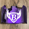 Baltimore Ravens Full Size Football Helmet Visor Shield Purple Iridium Mirror w/ Clips - PICK LOGO COLOR
