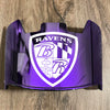 Baltimore Ravens Full Size Football Helmet Visor Shield Purple Iridium Mirror w/ Clips - PICK LOGO COLOR