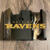Baltimore Ravens Full Size Football Helmet Visor Shield Silver Chrome Mirror w/ Clips - PICK LOGO COLOR