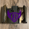 Baltimore Ravens Full Size Football Helmet Visor Shield Silver Chrome Mirror w/ Clips - PICK LOGO COLOR