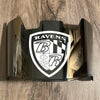 Baltimore Ravens Full Size Football Helmet Visor Shield Silver Chrome Mirror w/ Clips - PICK LOGO COLOR
