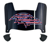 Baltimore Ravens Limited Edition Mini Football Helmet Visor Shield w/ Clips - PICK VISOR & LOGO COLOR