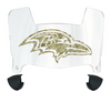 Baltimore Ravens Limited Edition Mini Football Helmet Visor Shield w/ Clips - PICK VISOR & LOGO COLOR