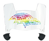Baltimore Ravens Limited Edition Mini Football Helmet Visor Shield w/ Clips - PICK VISOR & LOGO COLOR
