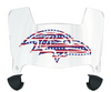 Baltimore Ravens Limited Edition Mini Football Helmet Visor Shield w/ Clips - PICK VISOR & LOGO COLOR
