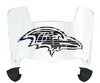 Baltimore Ravens Limited Edition Mini Football Helmet Visor Shield w/ Clips - PICK VISOR & LOGO COLOR