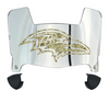 Baltimore Ravens Limited Edition Mini Football Helmet Visor Shield w/ Clips - PICK VISOR & LOGO COLOR